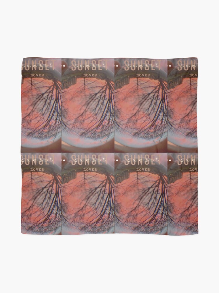 Alternate view of Sunset Lover II by Yannis Lobaina Scarf