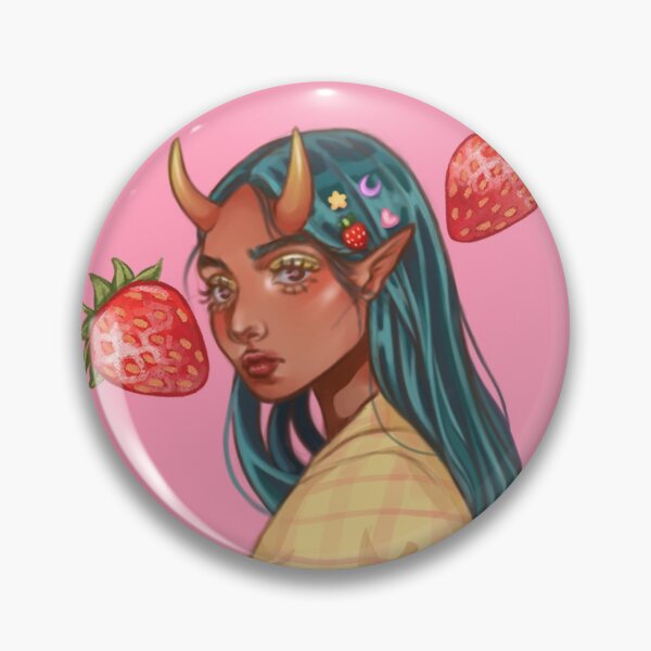 Item preview, Strawberry Demon Girl designed and sold by abby-arts394.