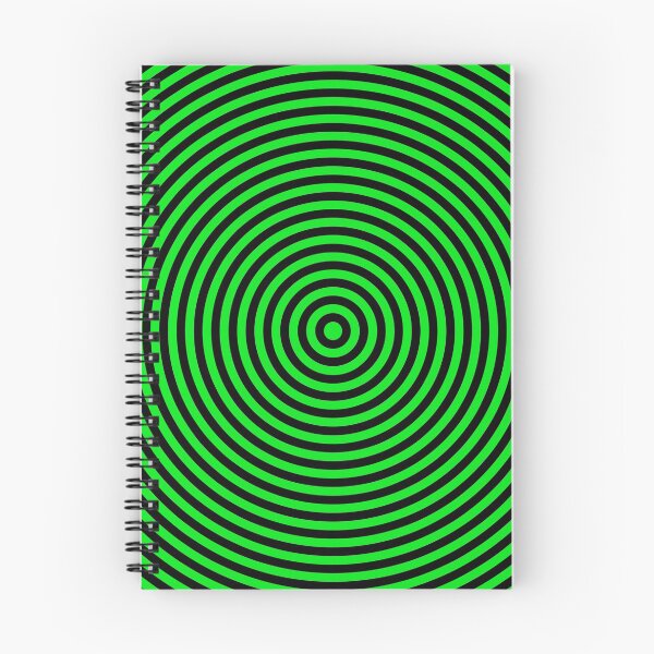 Item preview, Concentric Circles in Black and Neon Green designed and sold by hobrath.