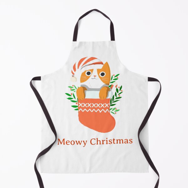 Artikelvorschau, Meowy Weihnachtskatze entworfen und verkauft von LidaRayArt.
