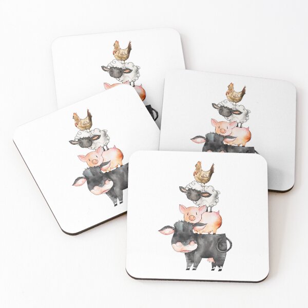 Item preview, Barn Yard Animal Stack designed and sold by Red Barn  Co-Op.