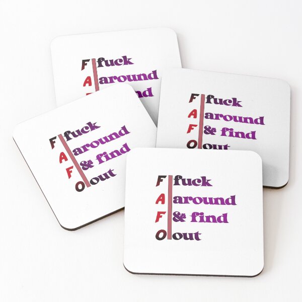 Item preview, FAFO joder y descubrir designed and sold by MeowTouch Art.