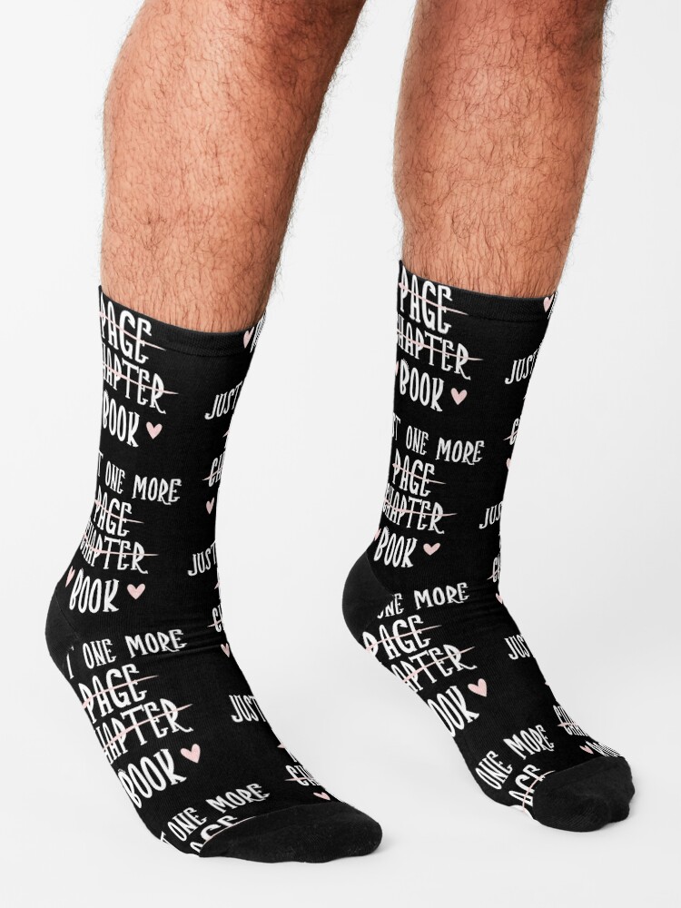 Just One More Chapter Ankle Socks