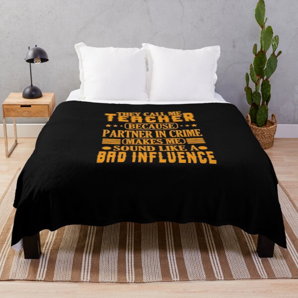 Item preview, They Call Me teacher Because Partner In Crime designed and sold by YAHIA-14.