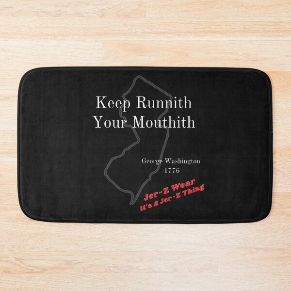 Item preview, Nj Keep Runnin Your Mouth designed and sold by JerZWear.