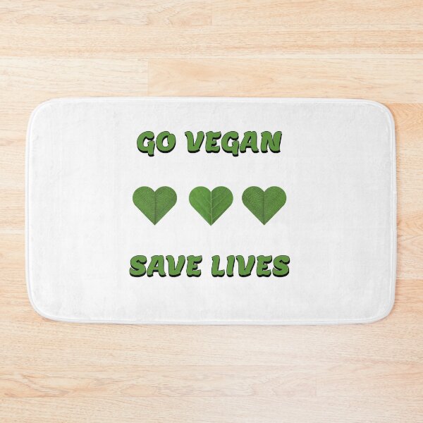 Item preview, Go vegan save lives designed and sold by MikaelSh.