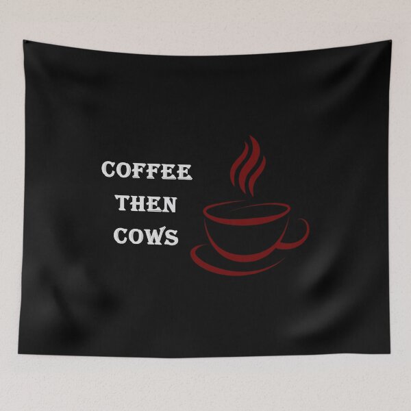 Item preview, Coffee Then Cows designed and sold by Snow Designer.