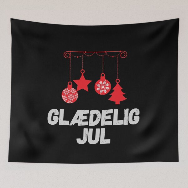 Item preview, Feliz Navidad en danés Glædelig Jul designed and sold by mikoala50.