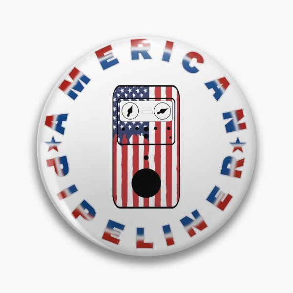 Item preview, American Pipeliner Pipe Line Welder Design w/Flag designed and sold by Mindsofcreation.