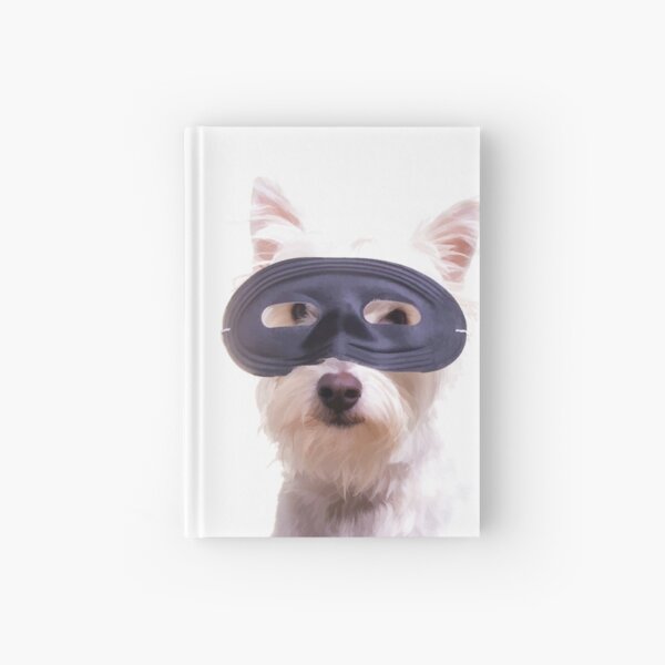 Happy Halloween Dog Hardcover Journal
