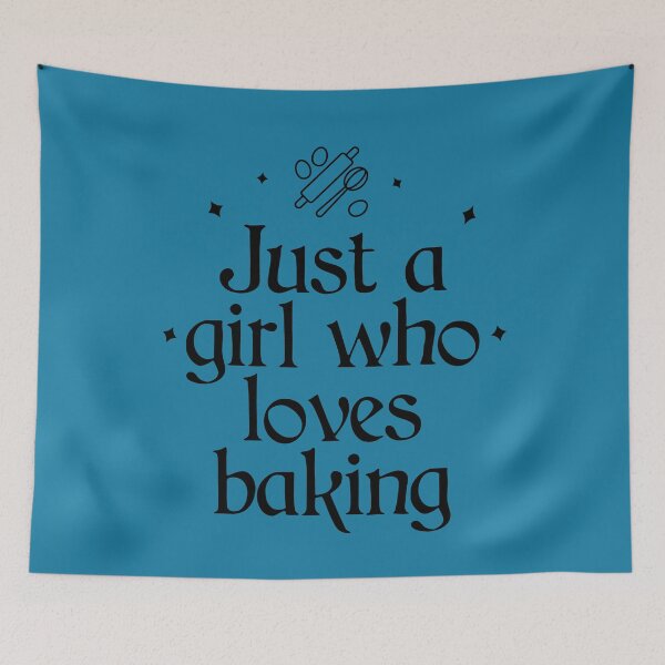 Item preview, Just a Girl who Loves Baking designed and sold by Shujii.
