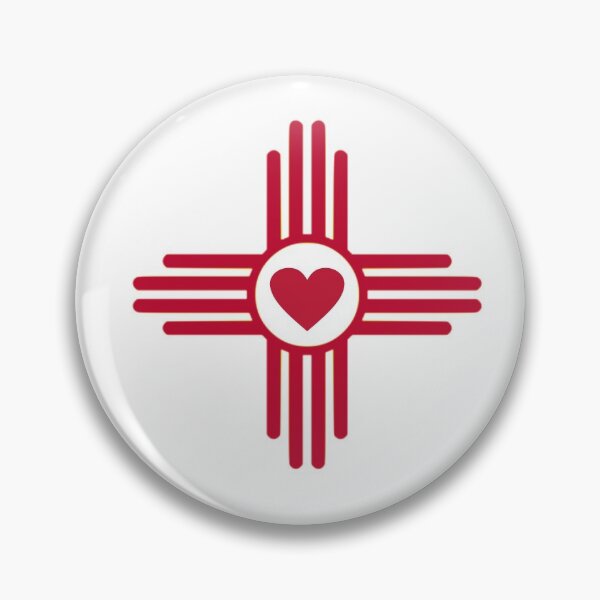 Item preview, New Mexico State Flag Heart Design designed and sold by Shellbelle44.