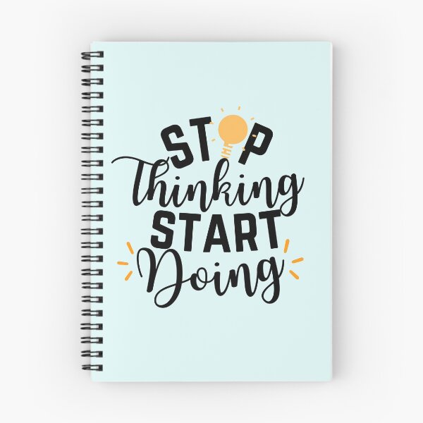 Item preview, Stop Thinking Start Doing designed and sold by aoichan3939.