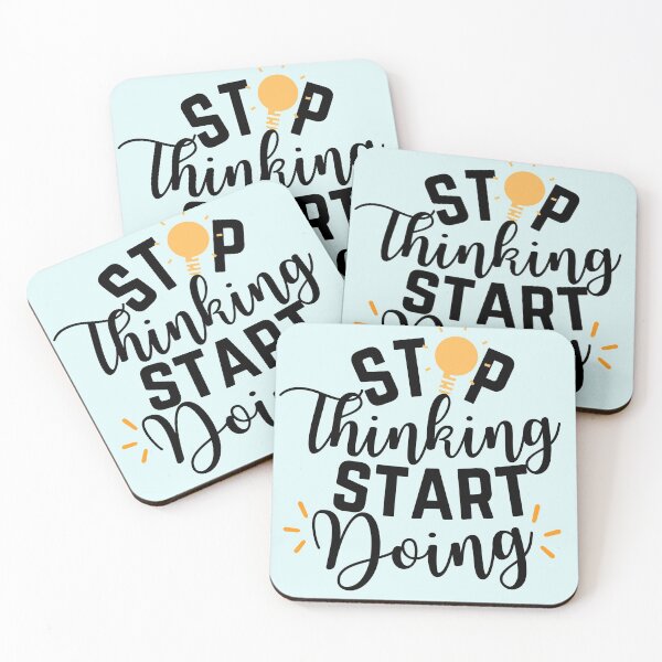 Item preview, Stop Thinking Start Doing designed and sold by aoichan3939.
