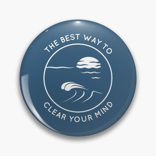 Item preview, The best way to clear your mind - Sea. Ocean. Sunset. Chill. Relax. Surf. Holiday. Travel. designed and sold by remove-rf.