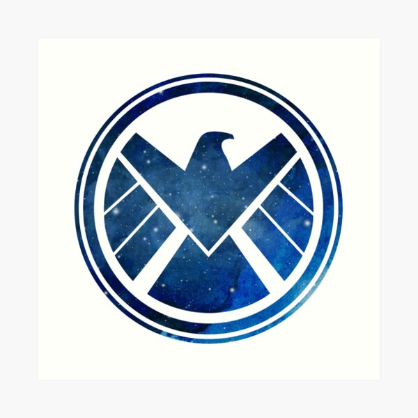 Shield Logo Art Print By Agent34 Redbubble