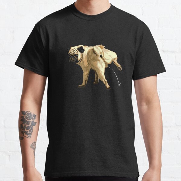 Peeing dog  Classic T-Shirt