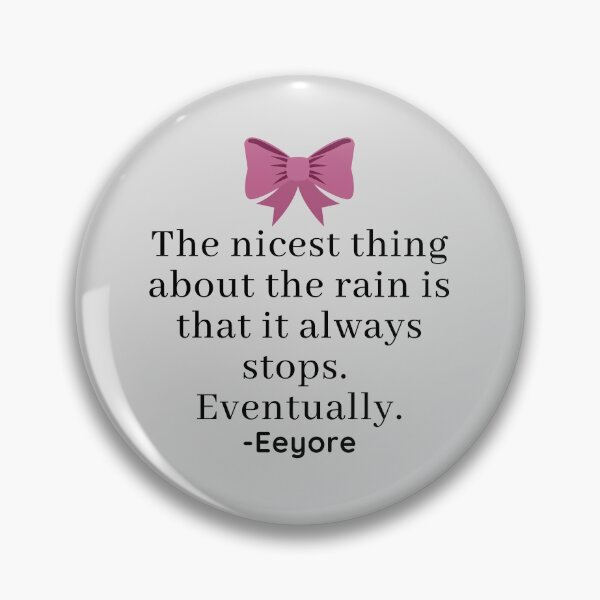 Item preview, Cita de Eeyore Rain designed and sold by EverythingCore.