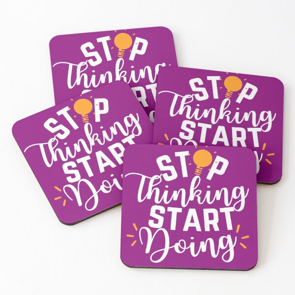 Item preview, Stop Thinking Start Doing designed and sold by aoichan3939.