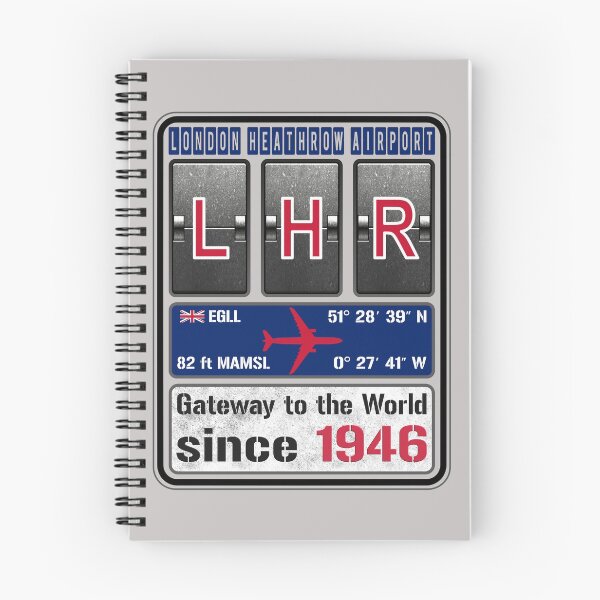 Item preview, LHR London Heathrow Airport UK - Modern Design designed and sold by FouDeeziner.