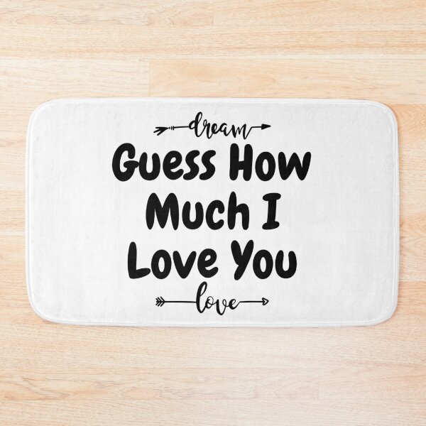 Item preview, Guess How Much I Love You designed and sold by leonmarket.