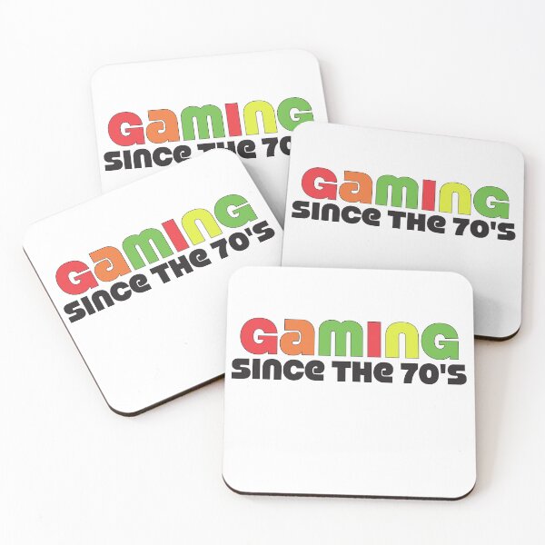 Item preview, Gaming Since the 70's - Funky Retro Headline Text  designed and sold by JamiDesigns.