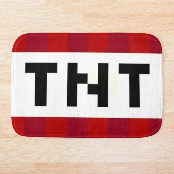 Minecraft TNT Bath Mat