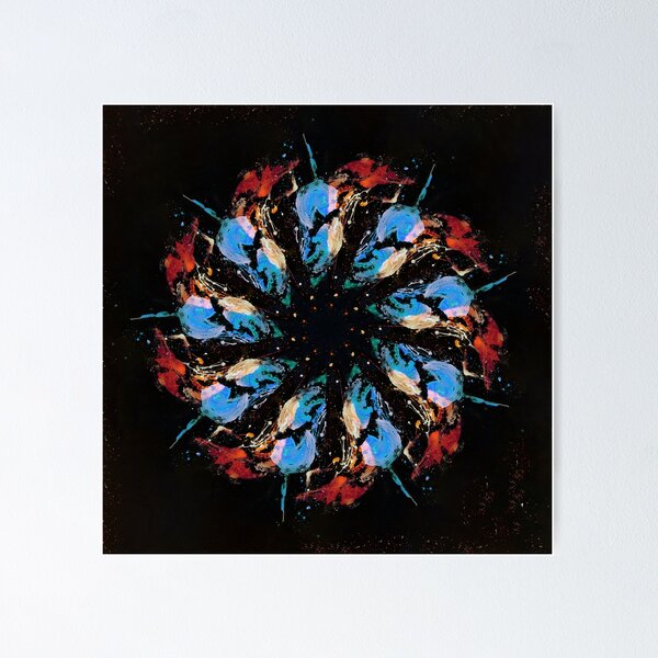 Item preview, STP Screen Transfer Process - 681 - WDVMM - 1041 - Sporulation Mandala 1 02 designed and sold by WetdryvacRB01.