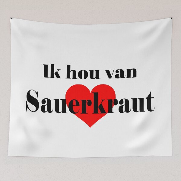 Item preview, Ik hou van Sauerkraut (Zuurkool) designed and sold by Patrick Khoury.