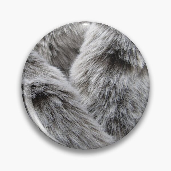 Item preview, Gorgeous trendy grey fur designed and sold by Kayla Korte.