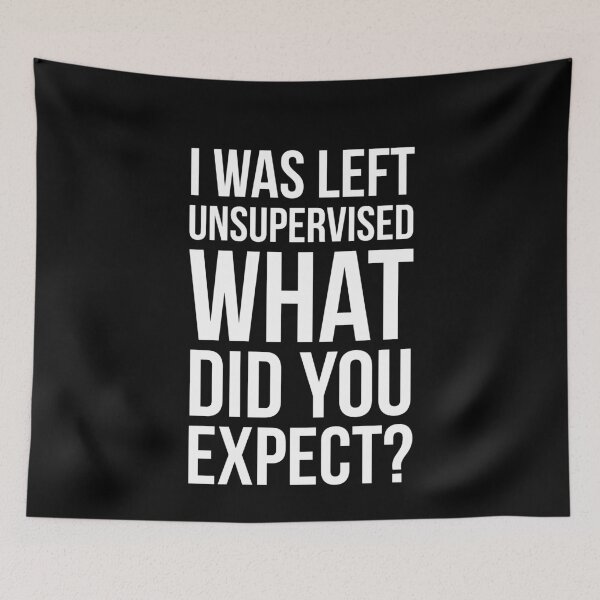 Item preview, I Was Left Unsupervised What Did You Expect?  designed and sold by evokearo.