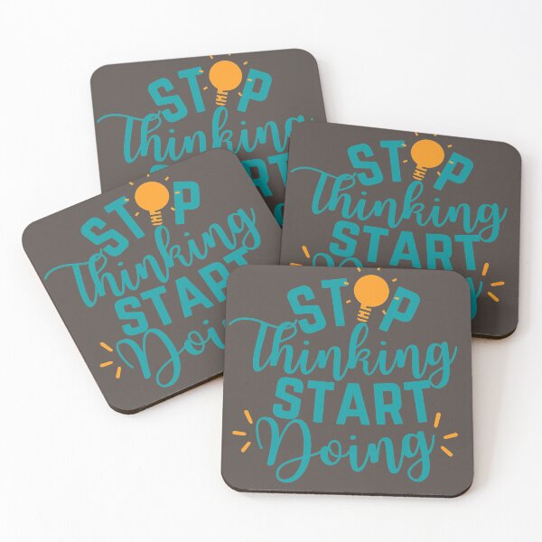 Item preview, Stop Thinking Start Doing designed and sold by aoichan3939.