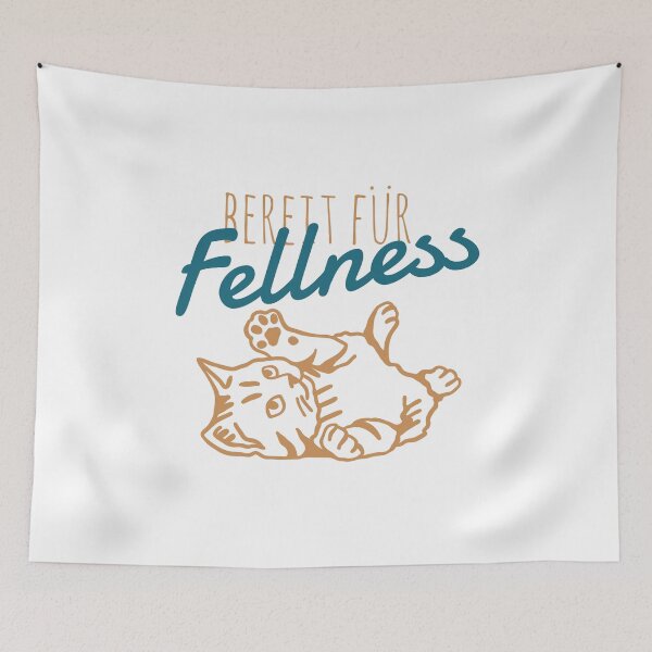 Item preview, Ready for Fellness Cat Funny Care Wellness designed and sold by OmmeDesigns.