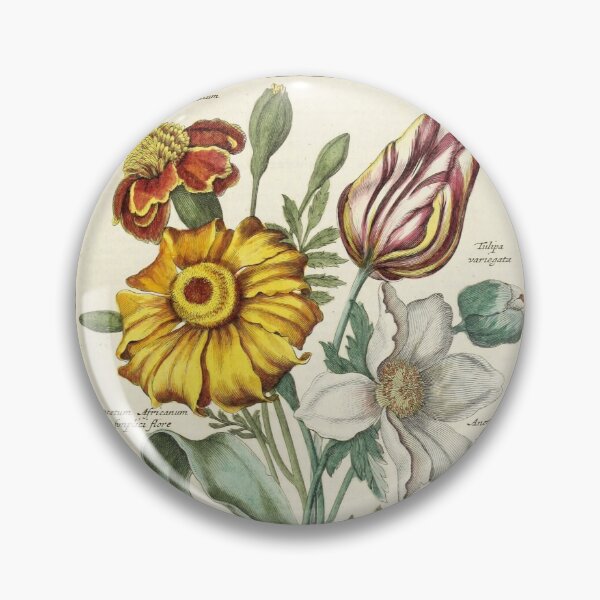 Item preview, Vintage Botanical Print from Nederlandsch bloemwerk (Dutch flower arrangements) (1794) designed and sold by Douglas E. Welch Design and Photography.