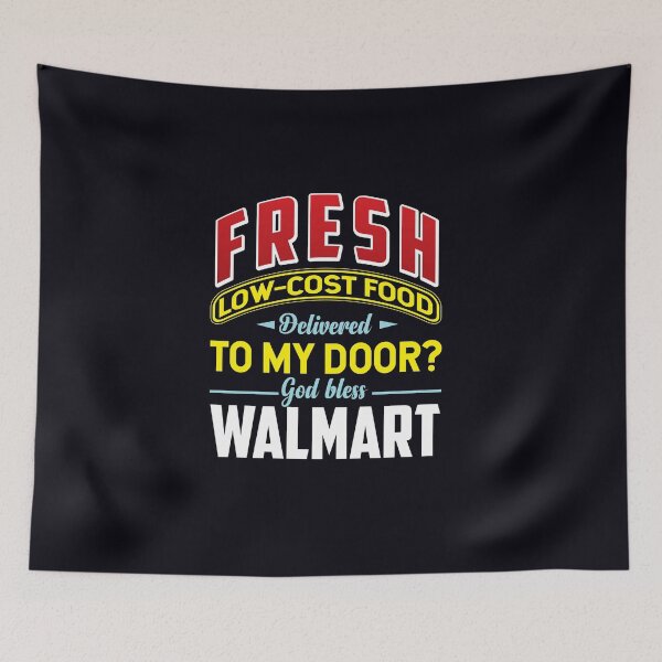 Item preview, "Fresh, Low-cost Food Delivered To My Door? God bless WALMART." . . . .  Walmart supermarkets are designed and sold by JoelsCorner.