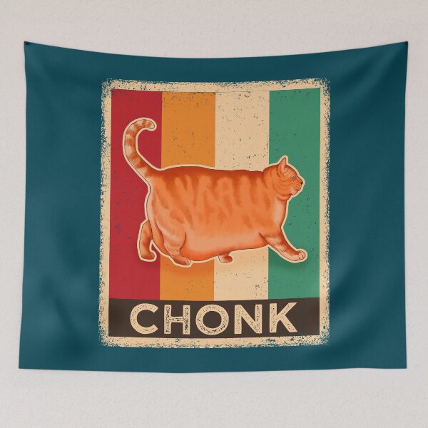 Item preview, Chonk Cat designed and sold by GreenSplash.