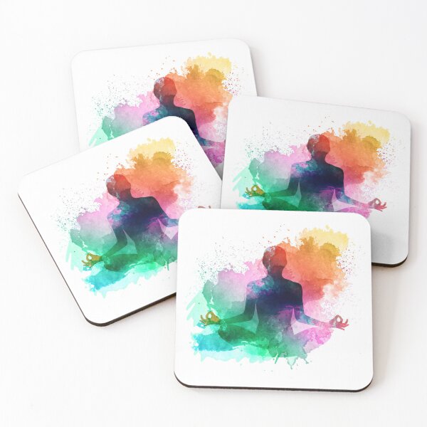 Item preview, An inspiring gift idea for every woman who is passionate about yoga and practices. designed and sold by JIGGO.
