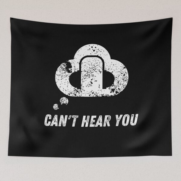 Item preview, Cool Graphic Can't Hear You I'm Gaming - Can't Hear You Music Headphones designed and sold by WonderWear.
