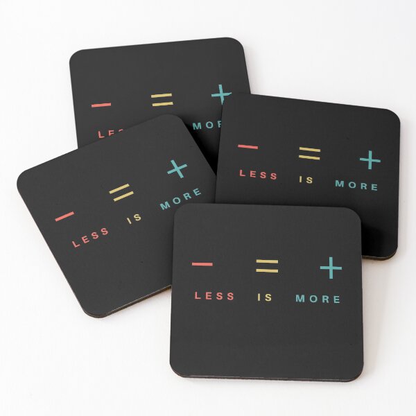 Item preview, less is more designed and sold by Peaceful Life Co.