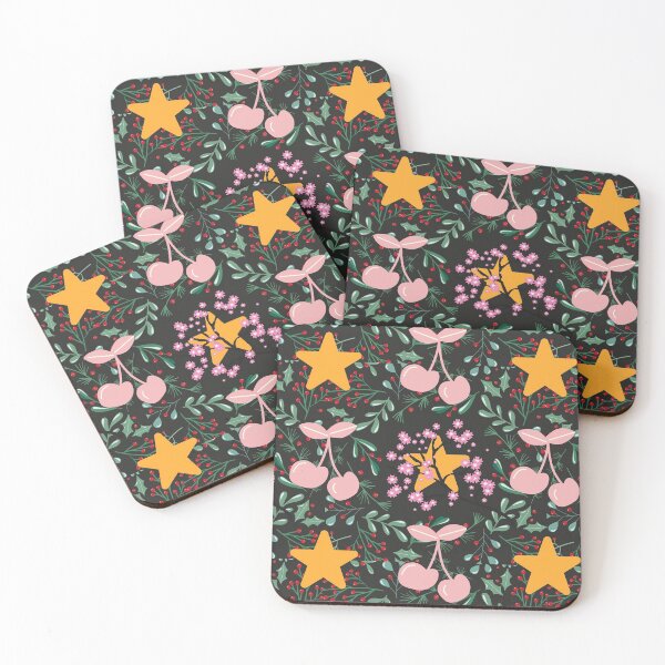Item preview, Vintage Cherry Pattern Retro Collection designed and sold by Design-Maniya.
