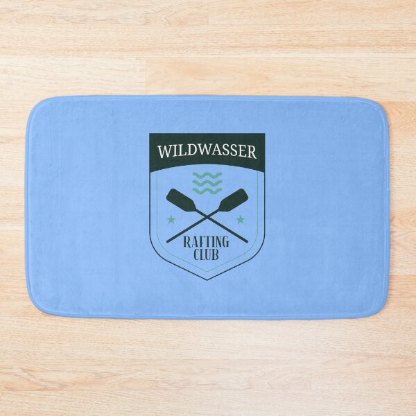 Item preview, White water | Rafting Club | German hiking | Black hiking t-shirt designed and sold by Ainbowz-Artwork.