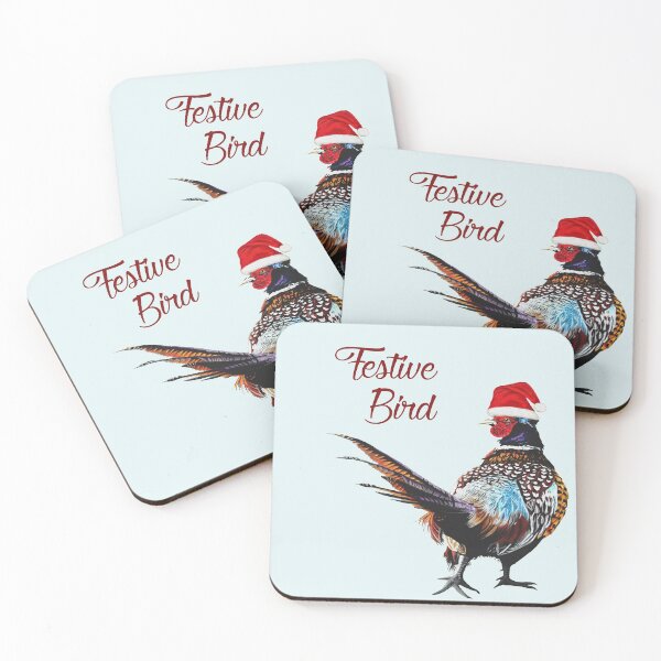 Item preview, Festive bird fun Christmas Pheasant designed and sold by IslesArt.