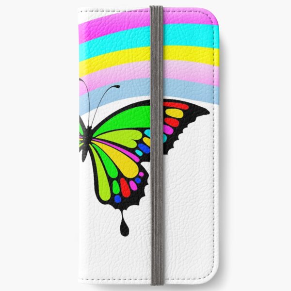 Butterfly / Mariposa Fundas tarjetero para iPhone