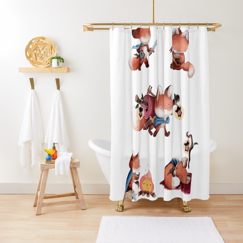 Item preview, Shower Curtain designed and sold by Threeleaves.