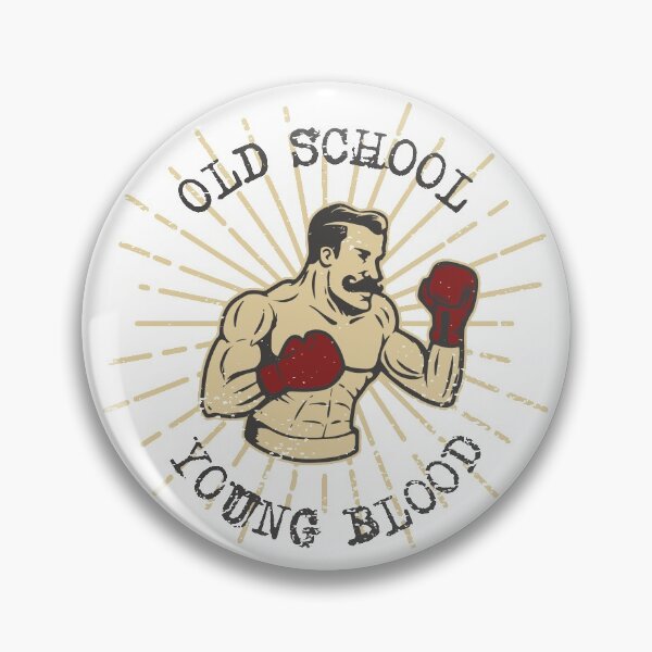Item preview, Old School Young Blood designed and sold by HappyCabbage.