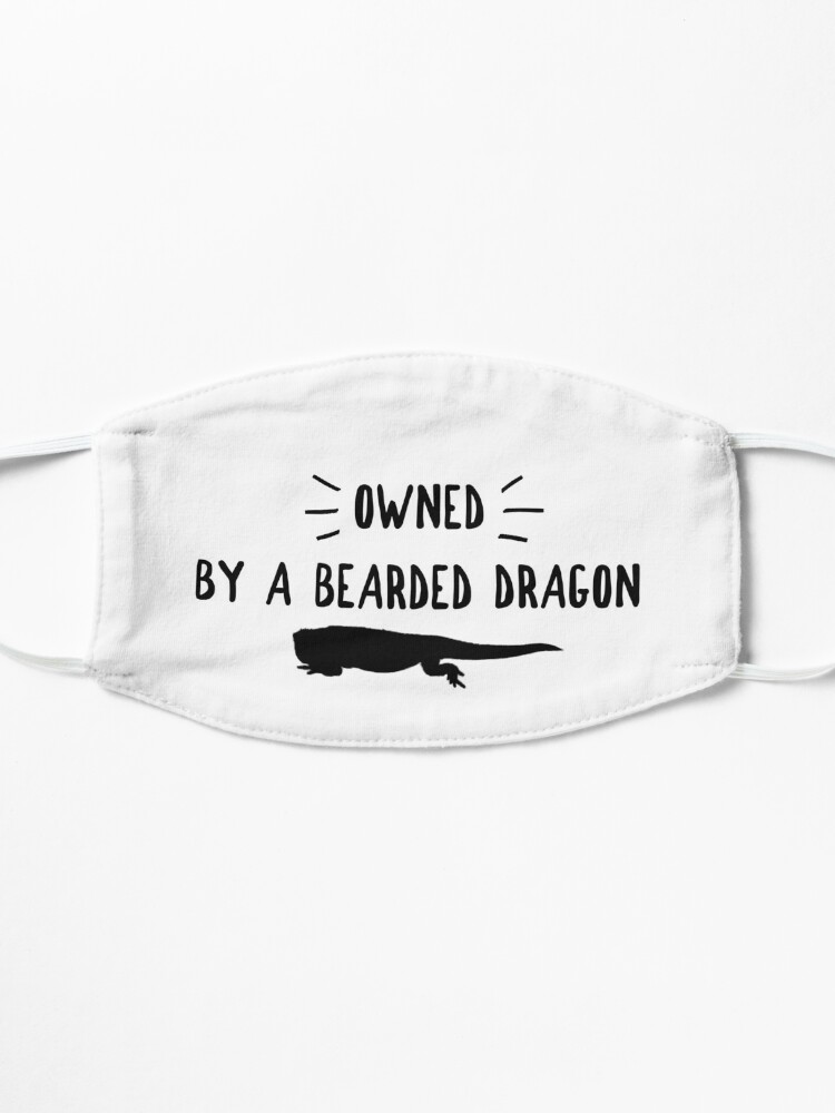 Alternate view of Owned By A Bearded Dragon Mask