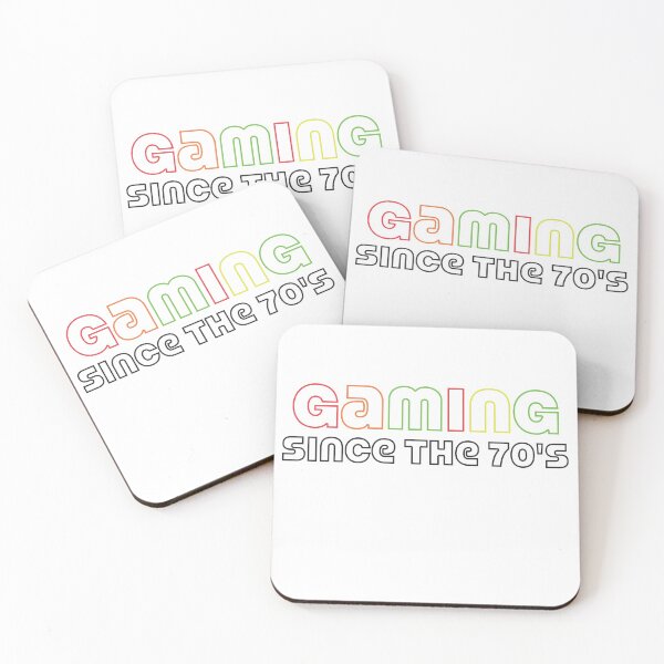 Item preview, Gaming Since the 70's - Funky Retro Headline Text  designed and sold by JamiDesigns.