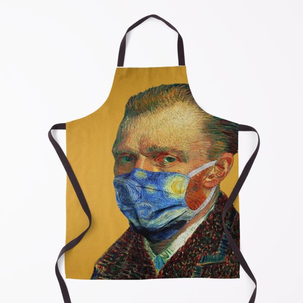 Item preview, Vincent Van Gogh con mascarilla en cuarentena designed and sold by MroubStore.