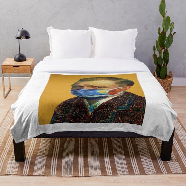 Item preview, Vincent Van Gogh con mascarilla en cuarentena designed and sold by MroubStore.