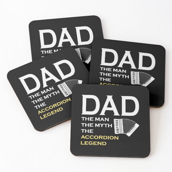 Artikelvorschau, Akkordeon Polka Musiker Papa Vatertagsgeschenk entworfen und verkauft von TastefulTees.